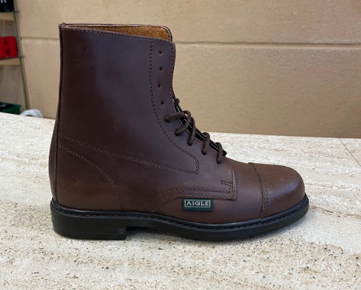 BOTIN CUERO AIGLE MARRON